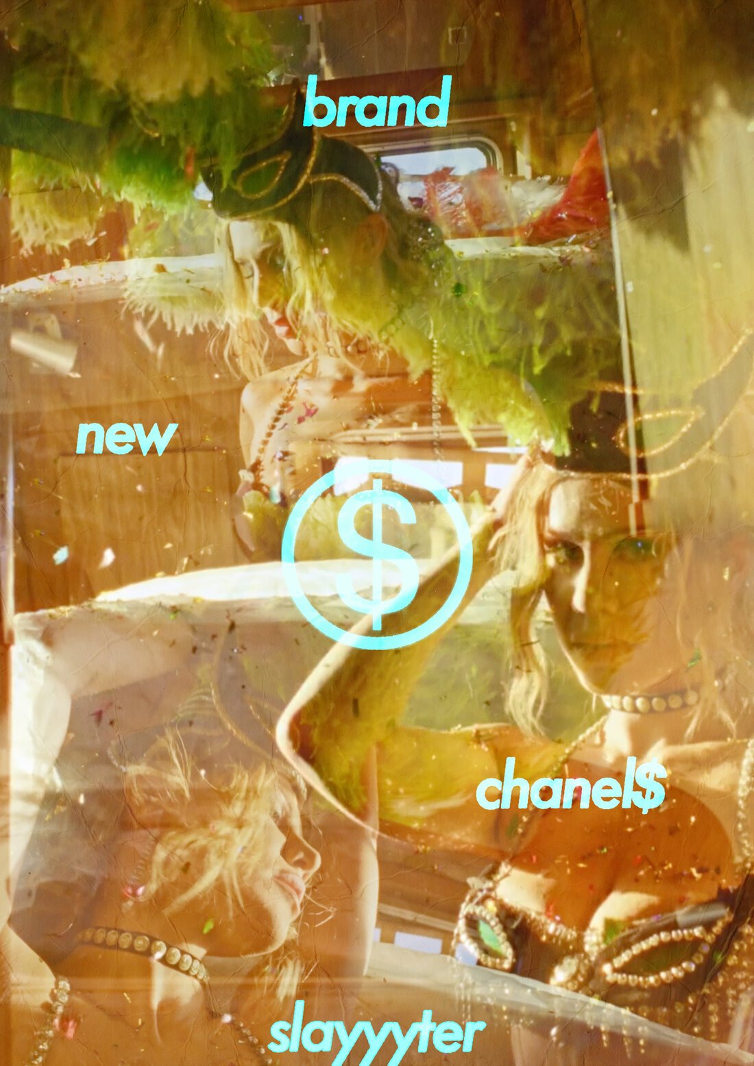 Poster design for Brand New Chanels by Slayyyter